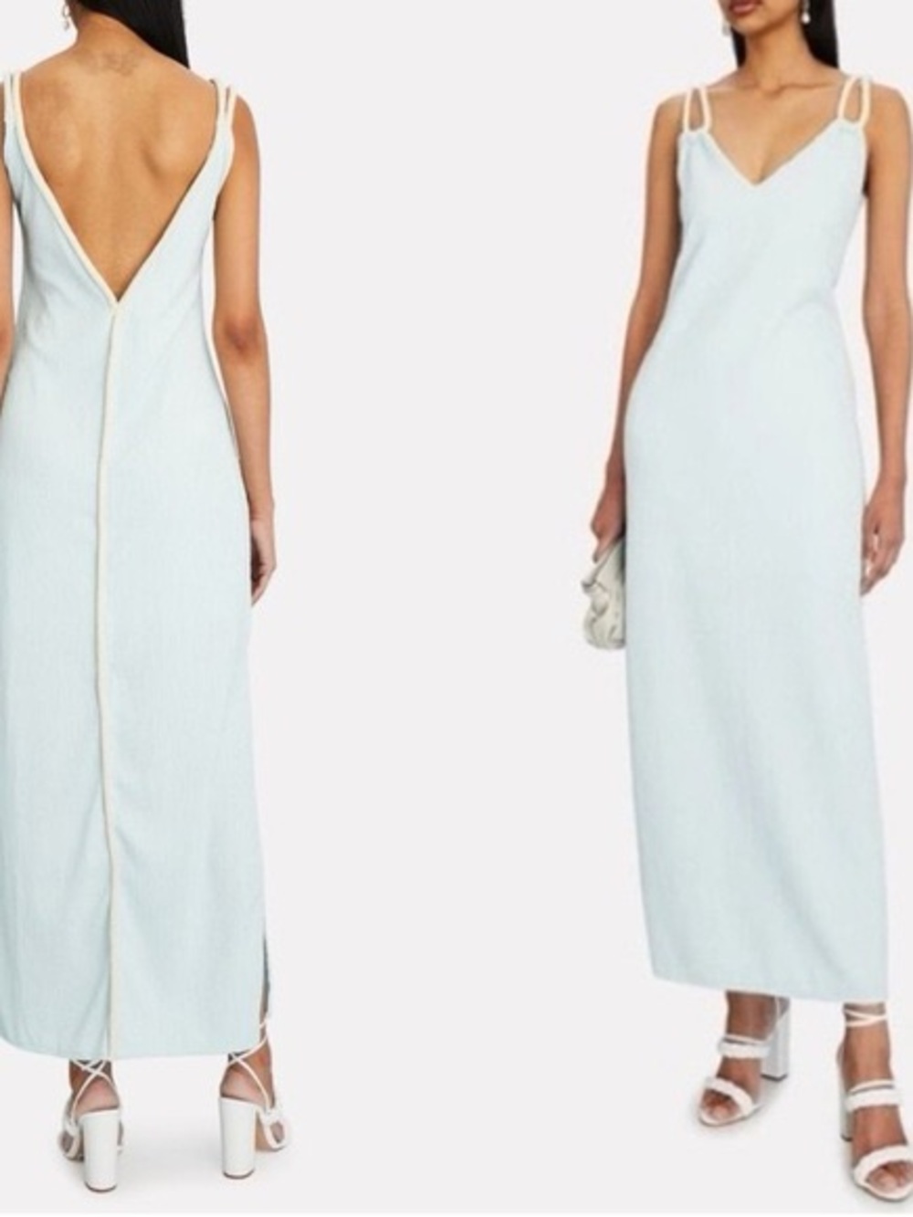 Baobab White/Cream Velero Maxi Dress